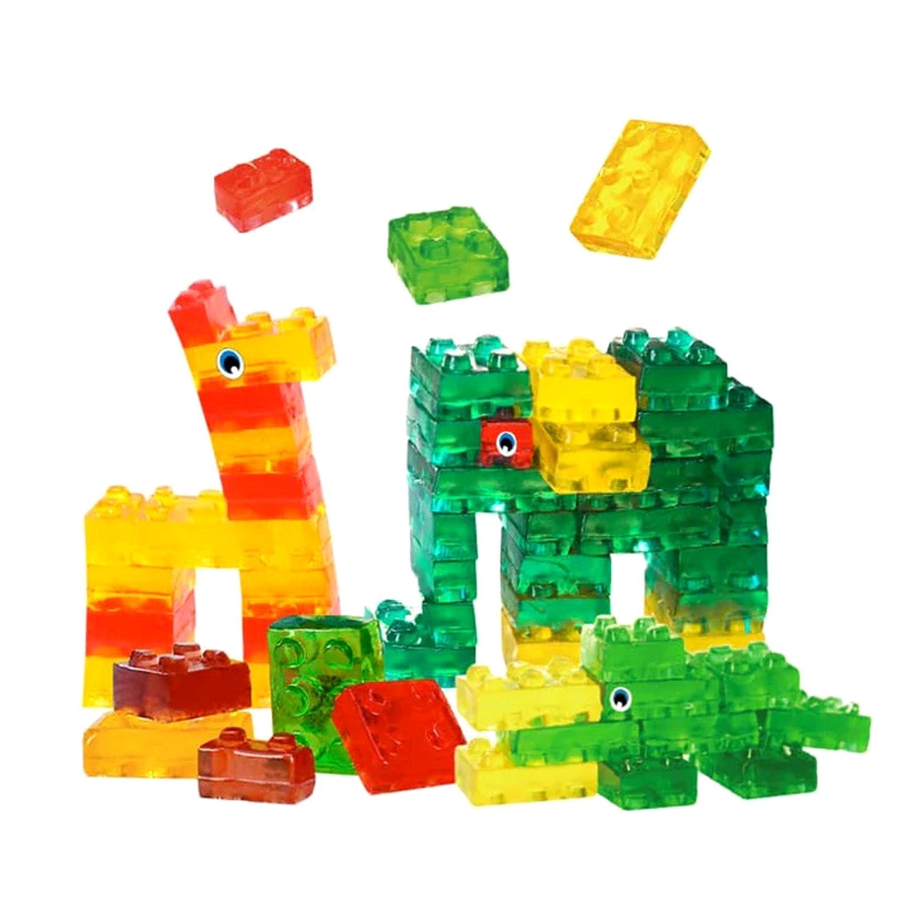 Amos Gummy Blocks Mixed Fruit Flavor 72g 2