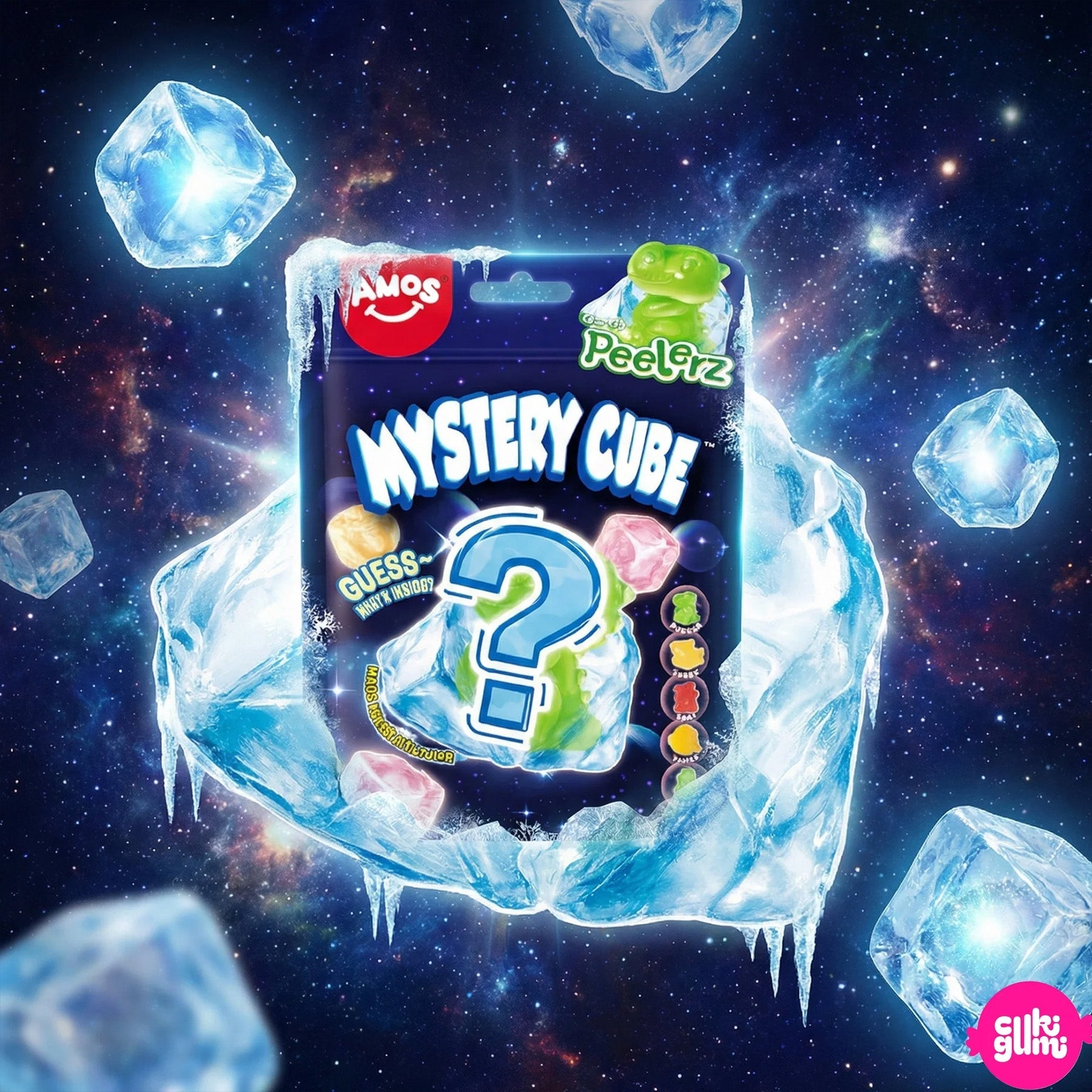 Amos Peelerz Gummy Mystery Cube 65g 2