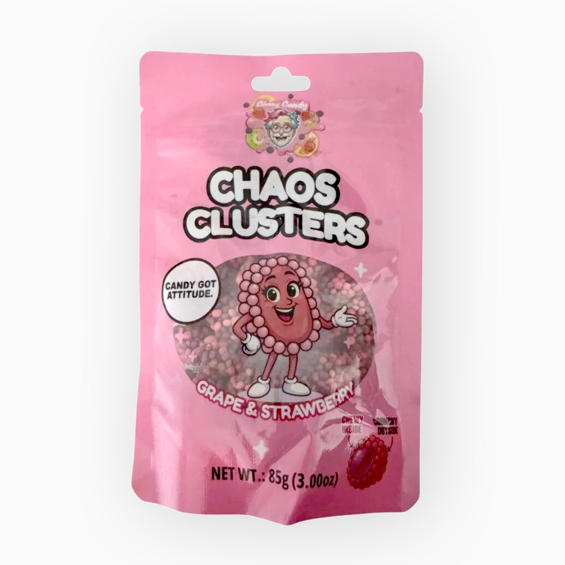 Chaos Clusters Grape Strawberry 85g 1