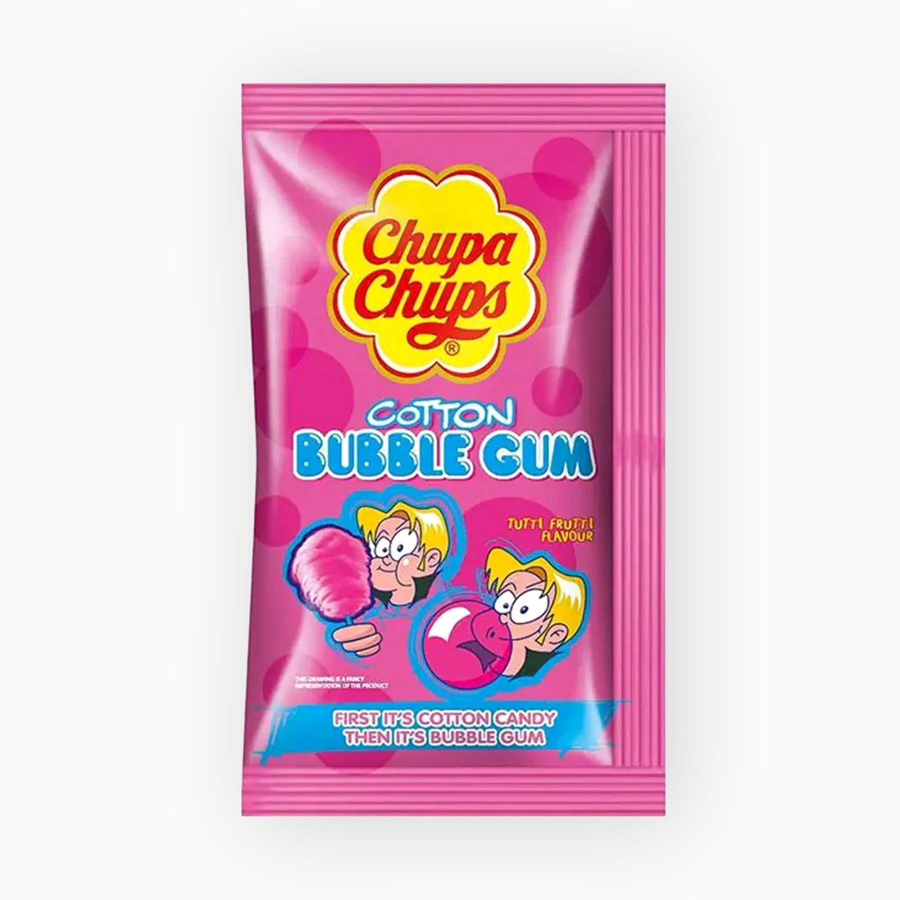 Chupa Chups Cotton Candy Bubble Gum 11g 1