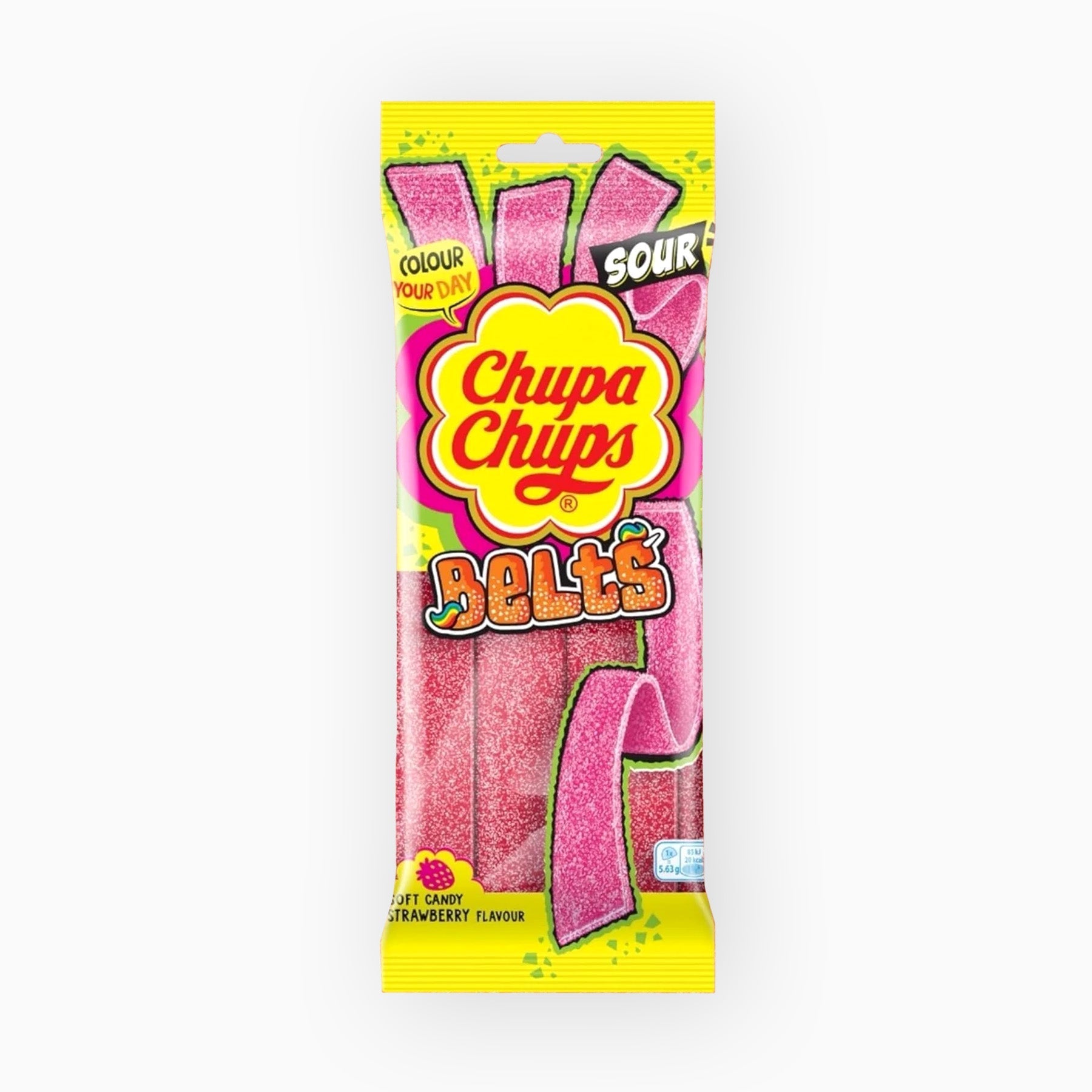 Chupa Chups Sour Belts Strawberry 90g 1