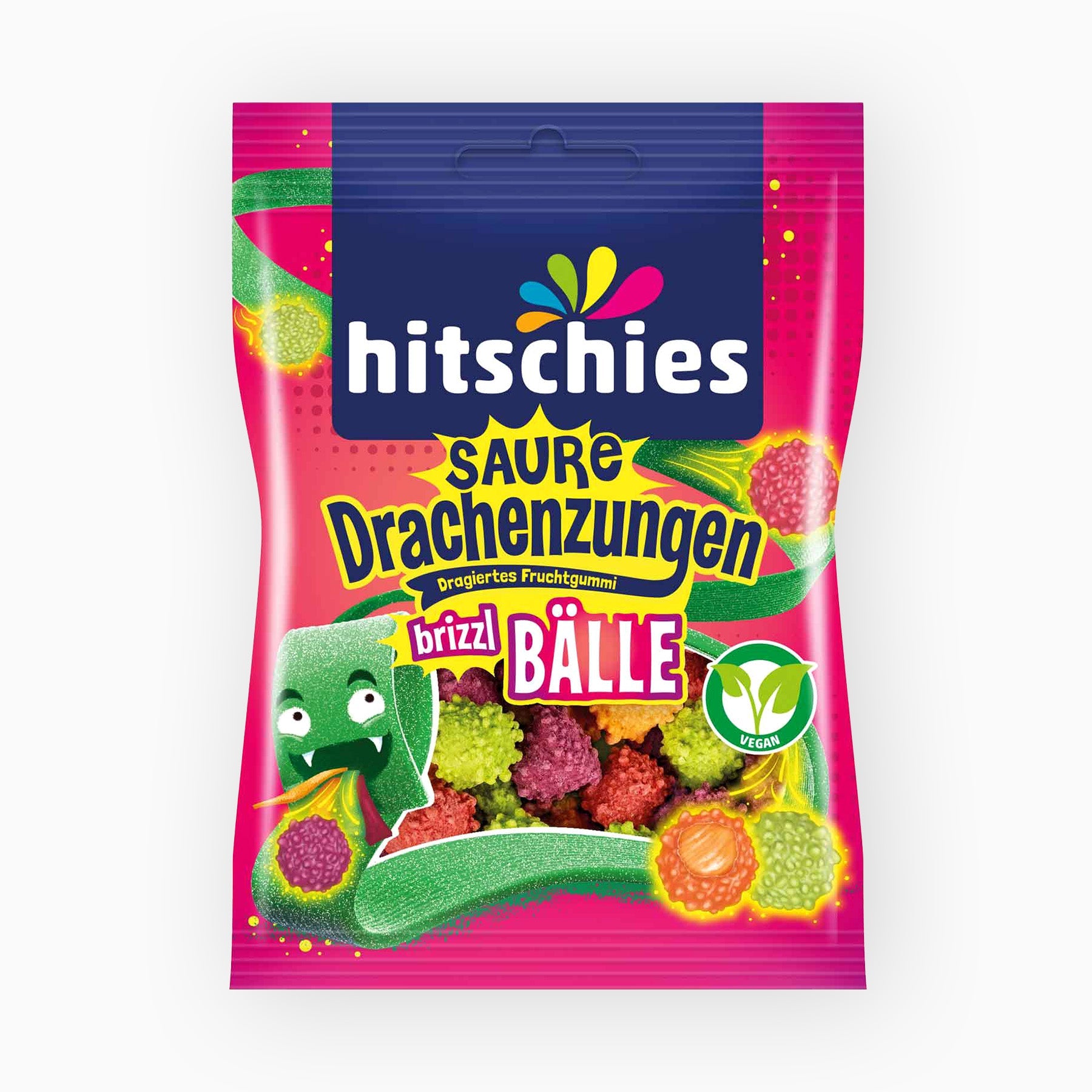 Hitschies Saure Brizzl Baelle 100g