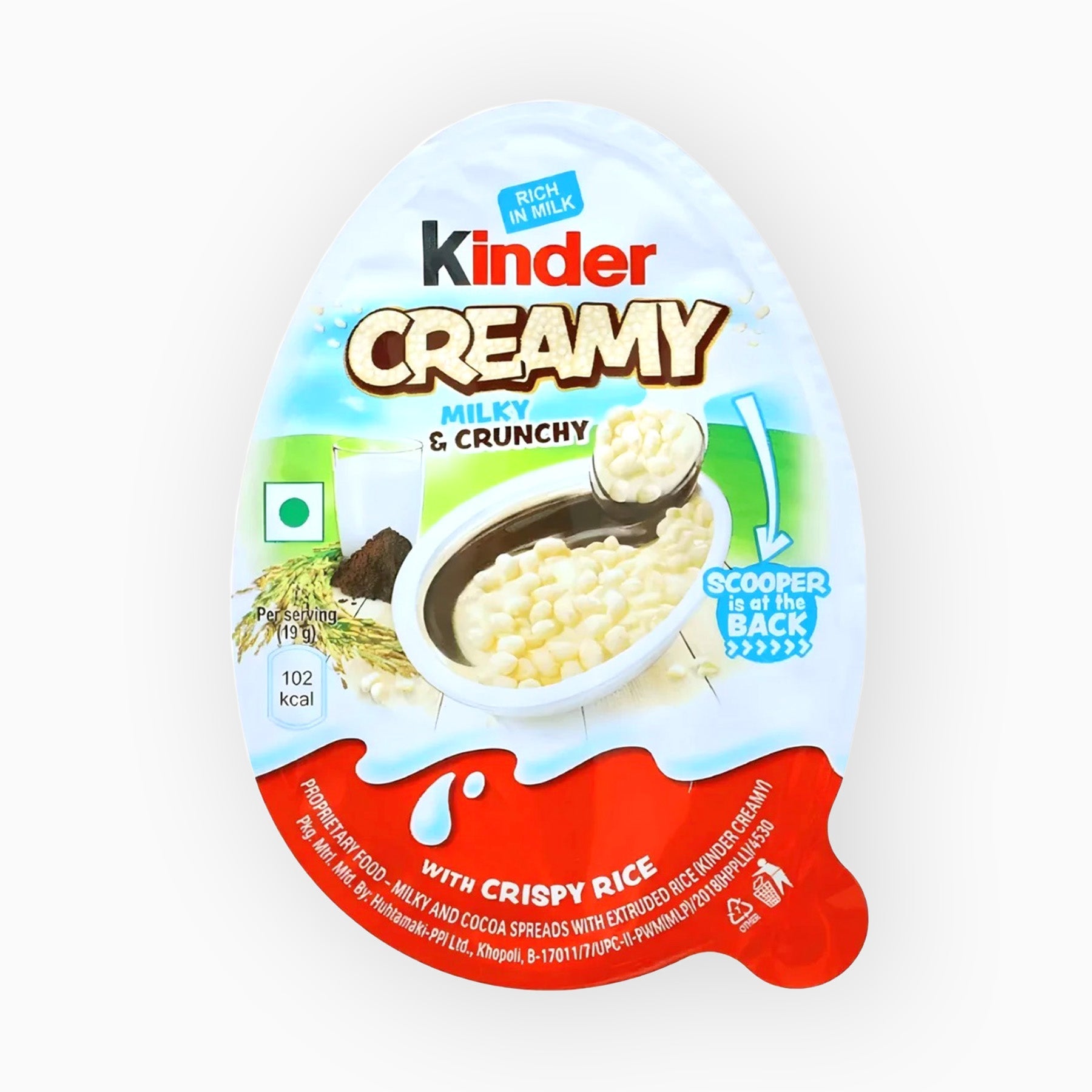 Kinder Creamy Milky Crunchy 19g 1