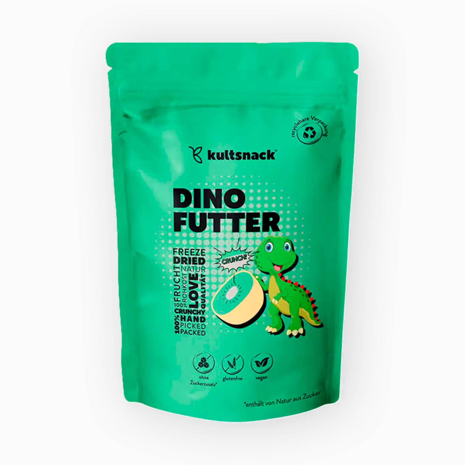 Kultsnack Dino Futter Kiwi Gefriergetrocknet 20 G