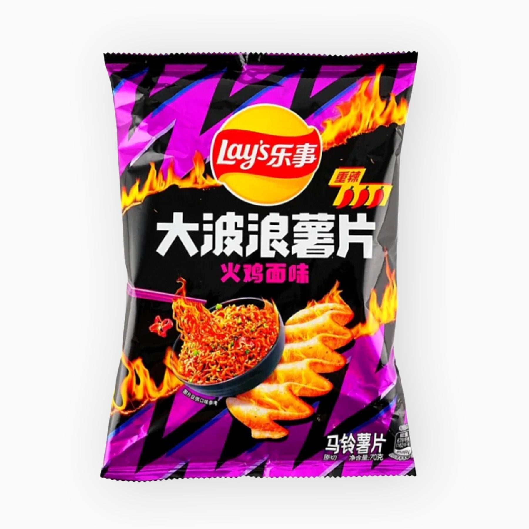 Lays Big Waves Spicy Chicken 70 G 6924743935426