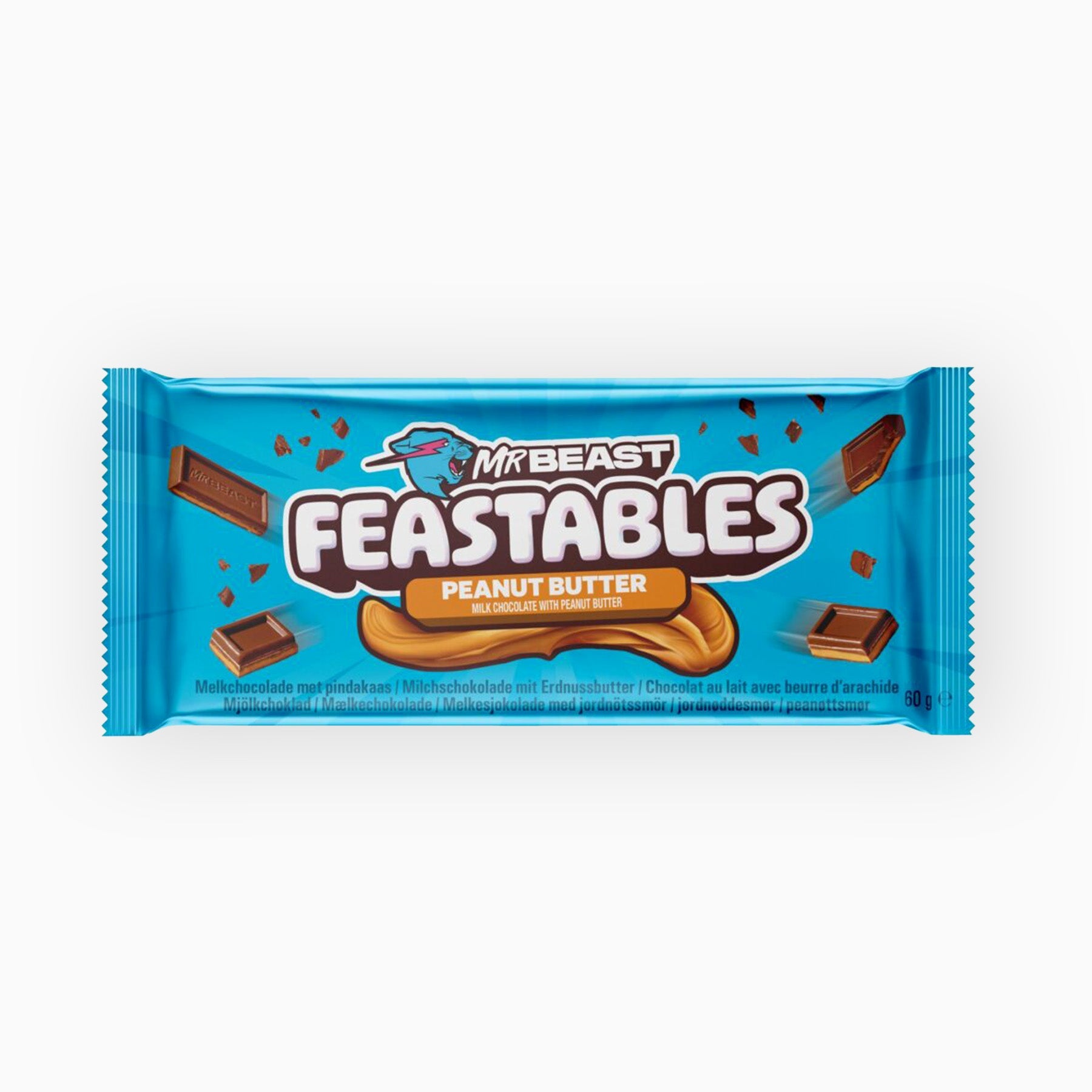 Mr Beast Feastables Peanut Butter 60 G
