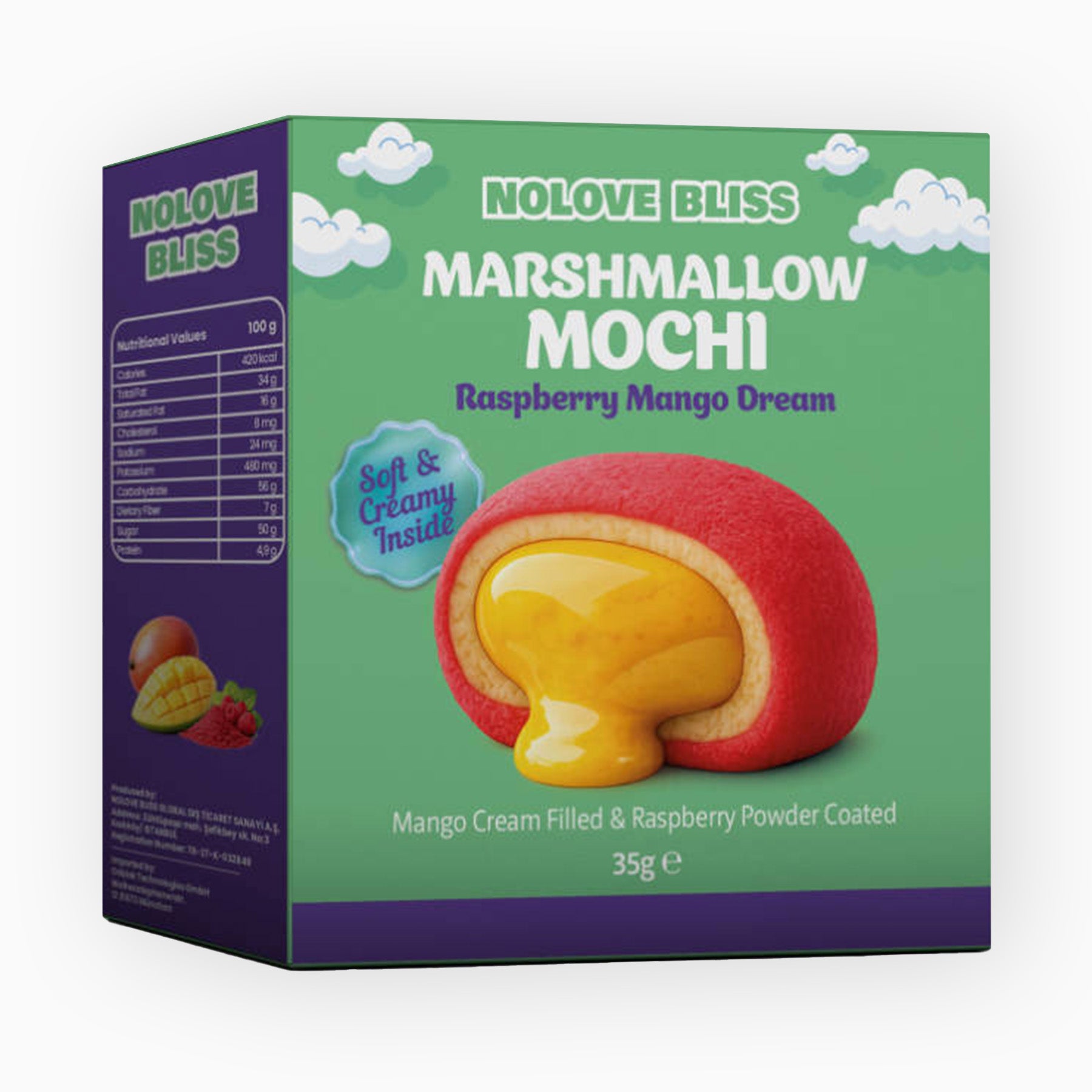 Mochi Raspberry Mango Dream