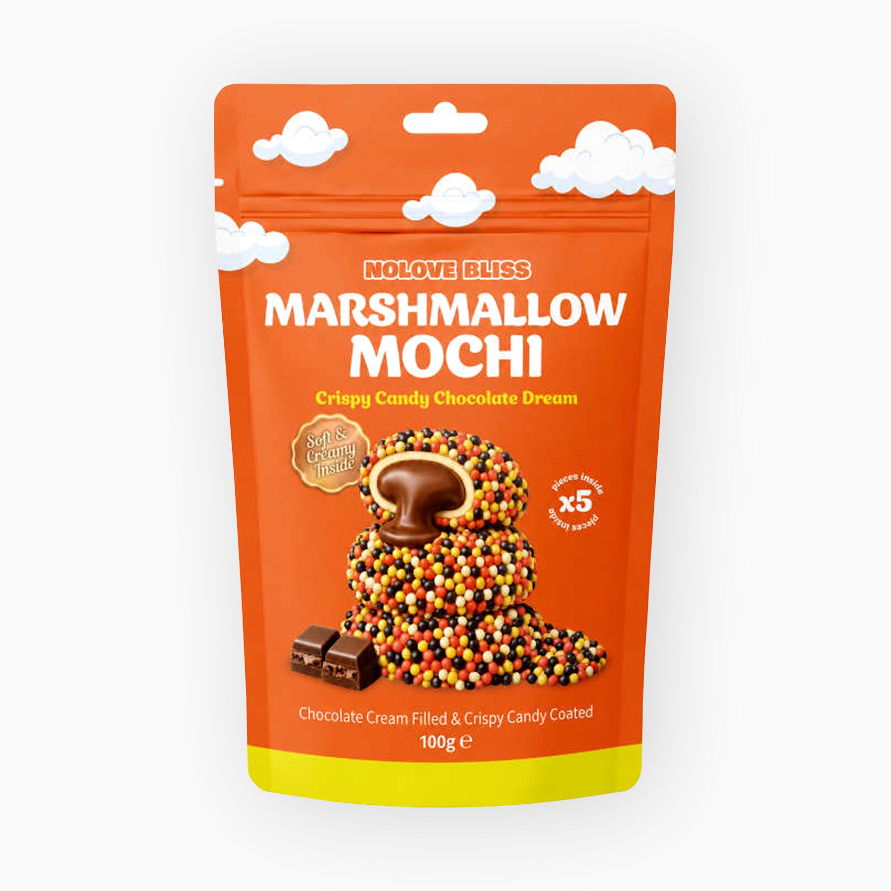Marsmallow Mochi Crispy Candy Chocolate Dream