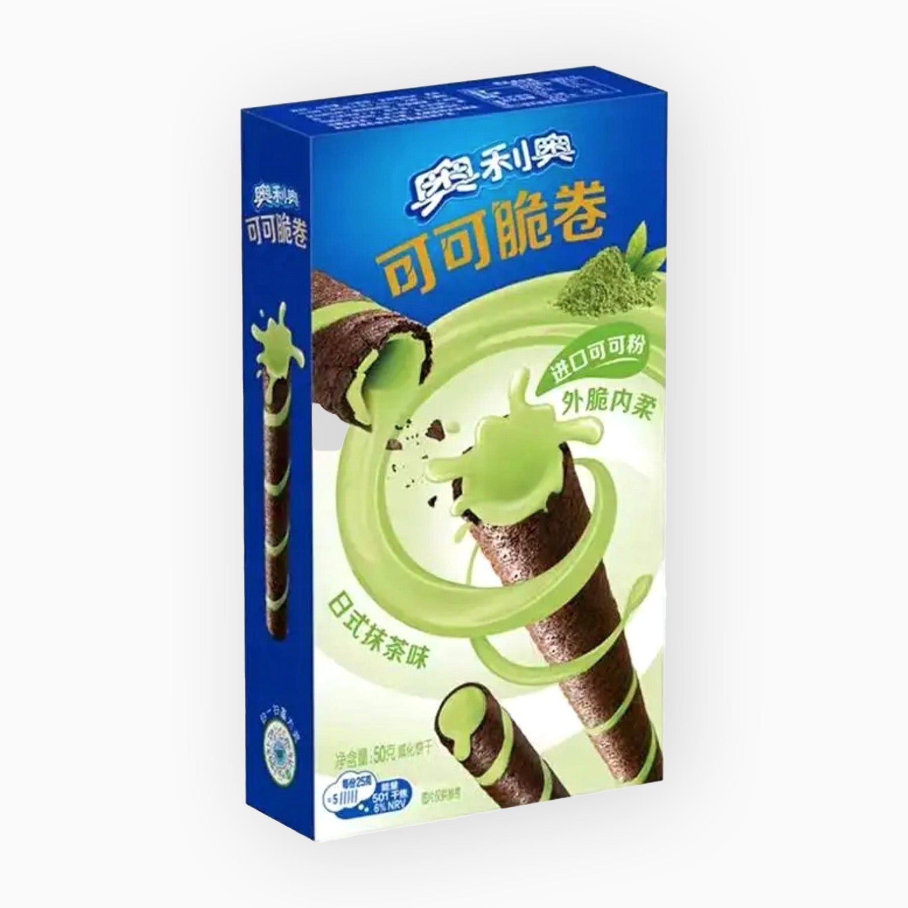 Oreo Cocoa Crisp Roll Matcha 50 G