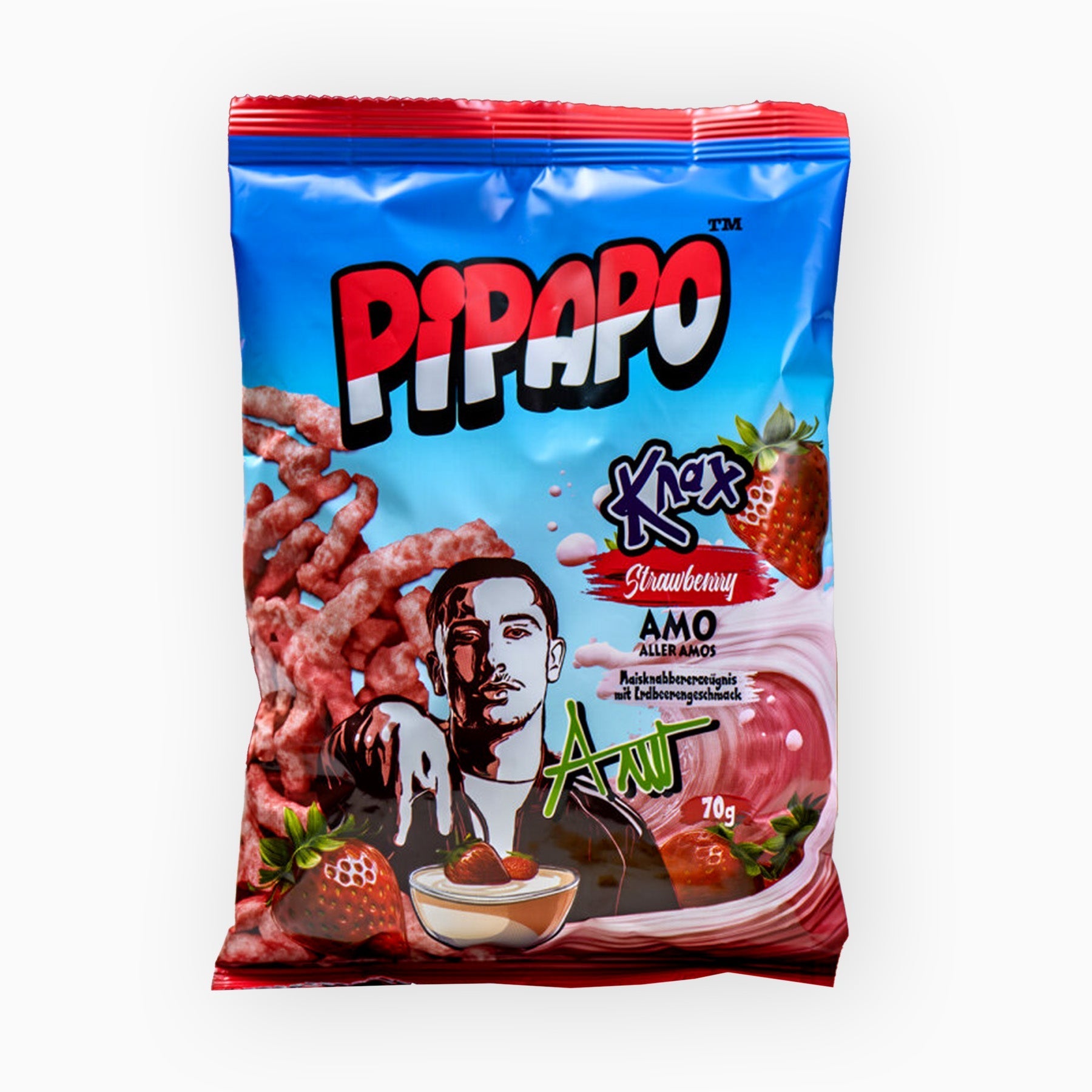 Pipapo Knax Milky Strawberry 70g 1