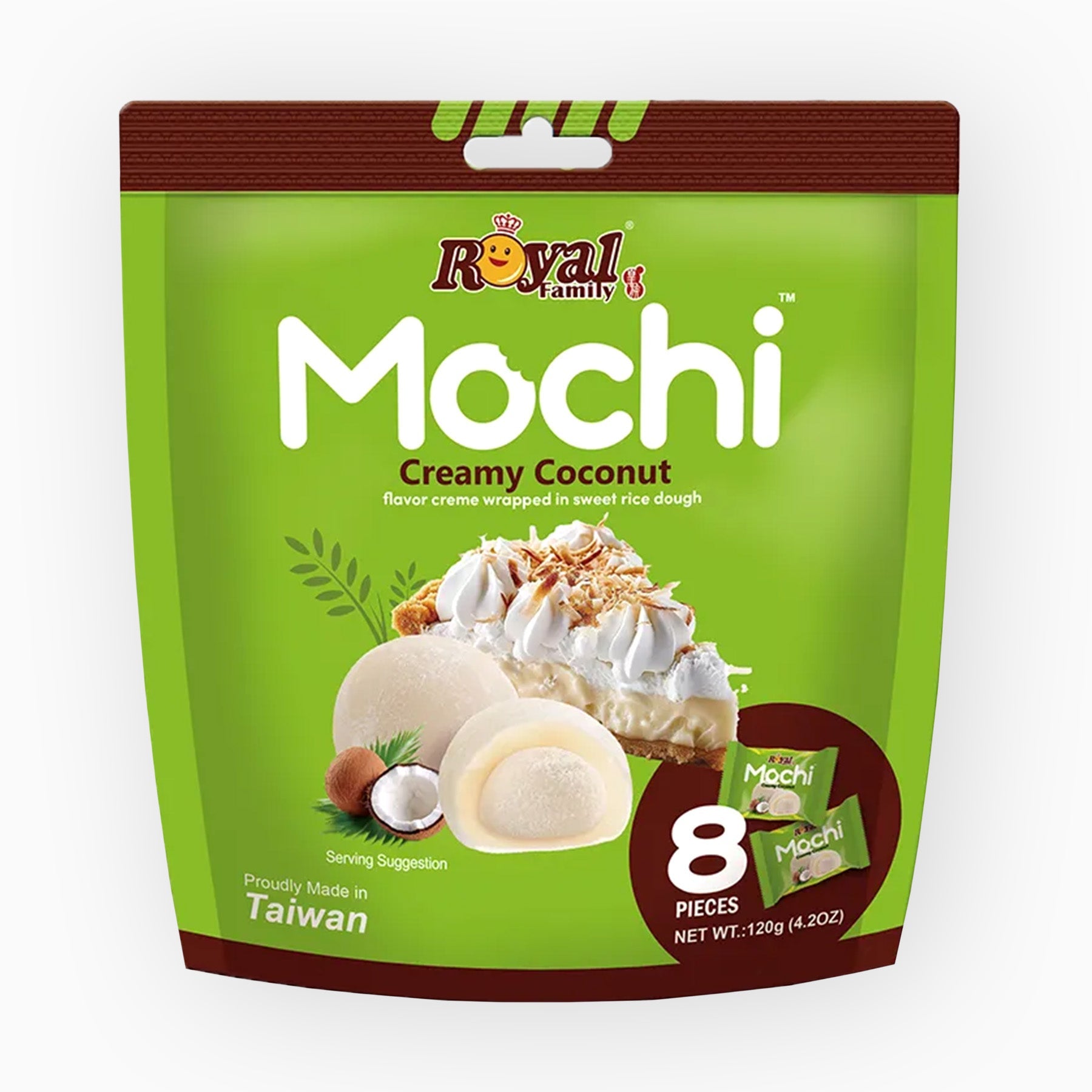 Royal Family Mochi Creamy Coconut 120g 1
