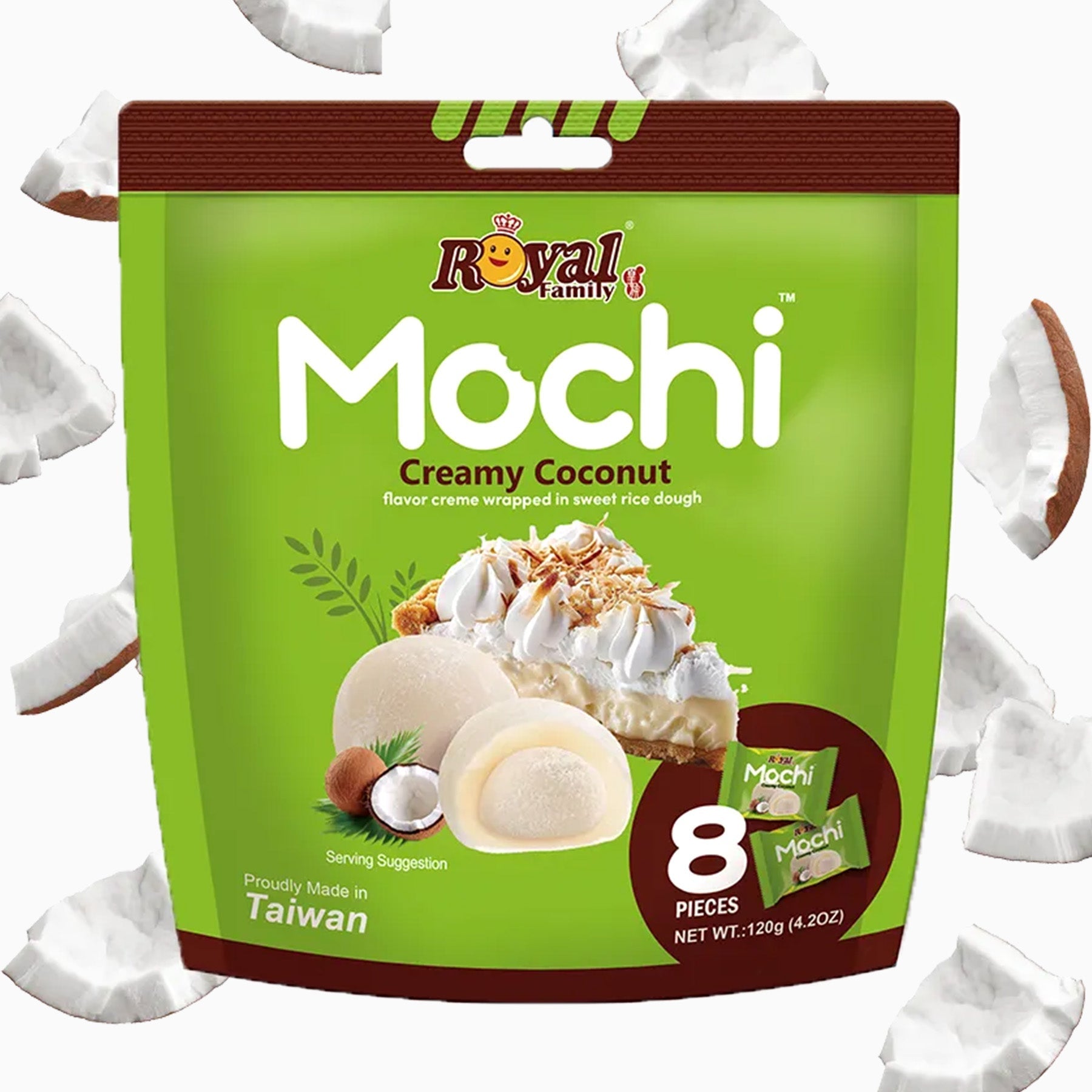 Royal Family Mochi Creamy Coconut 120g 2