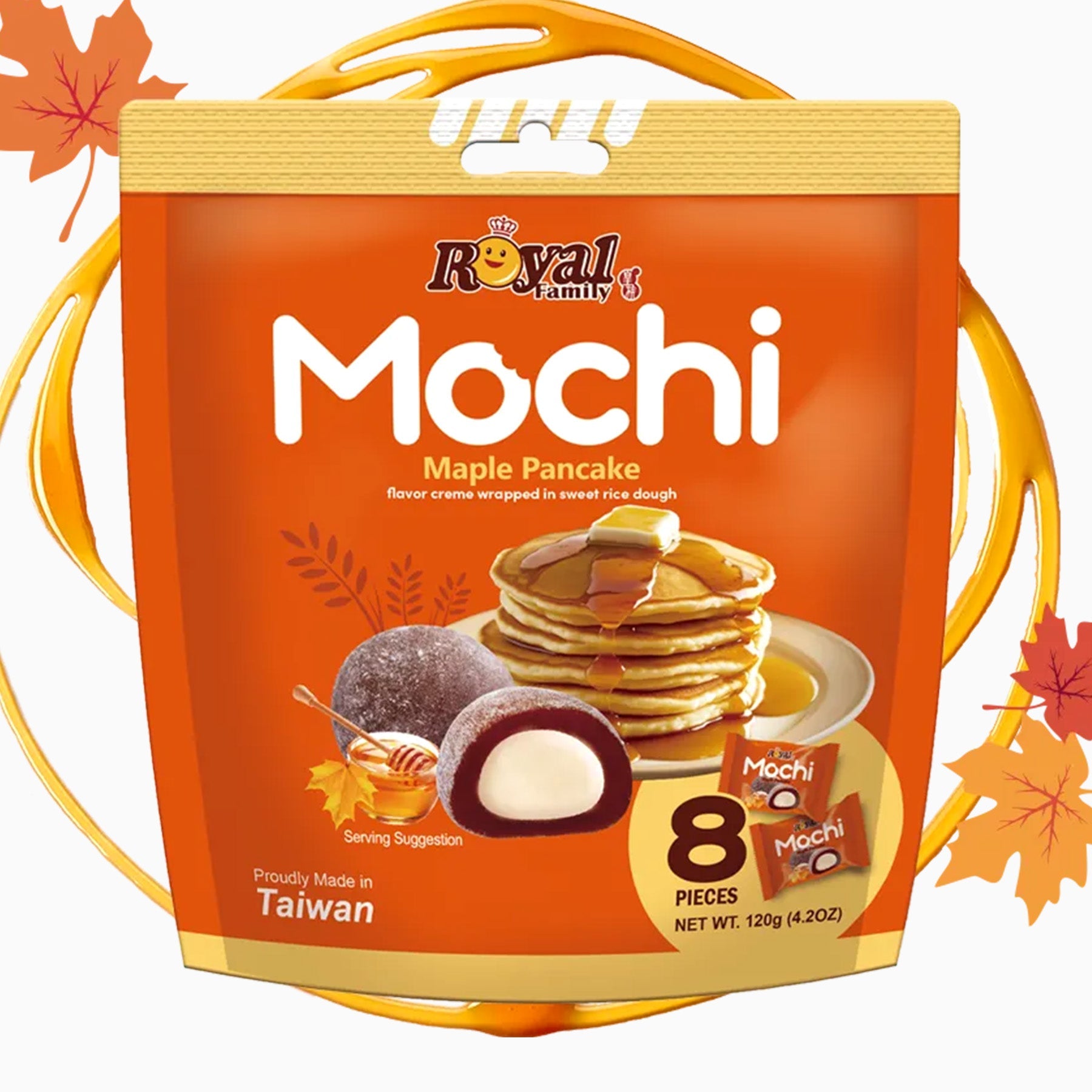Royal Family Mochi Maple Pancake 120g 2