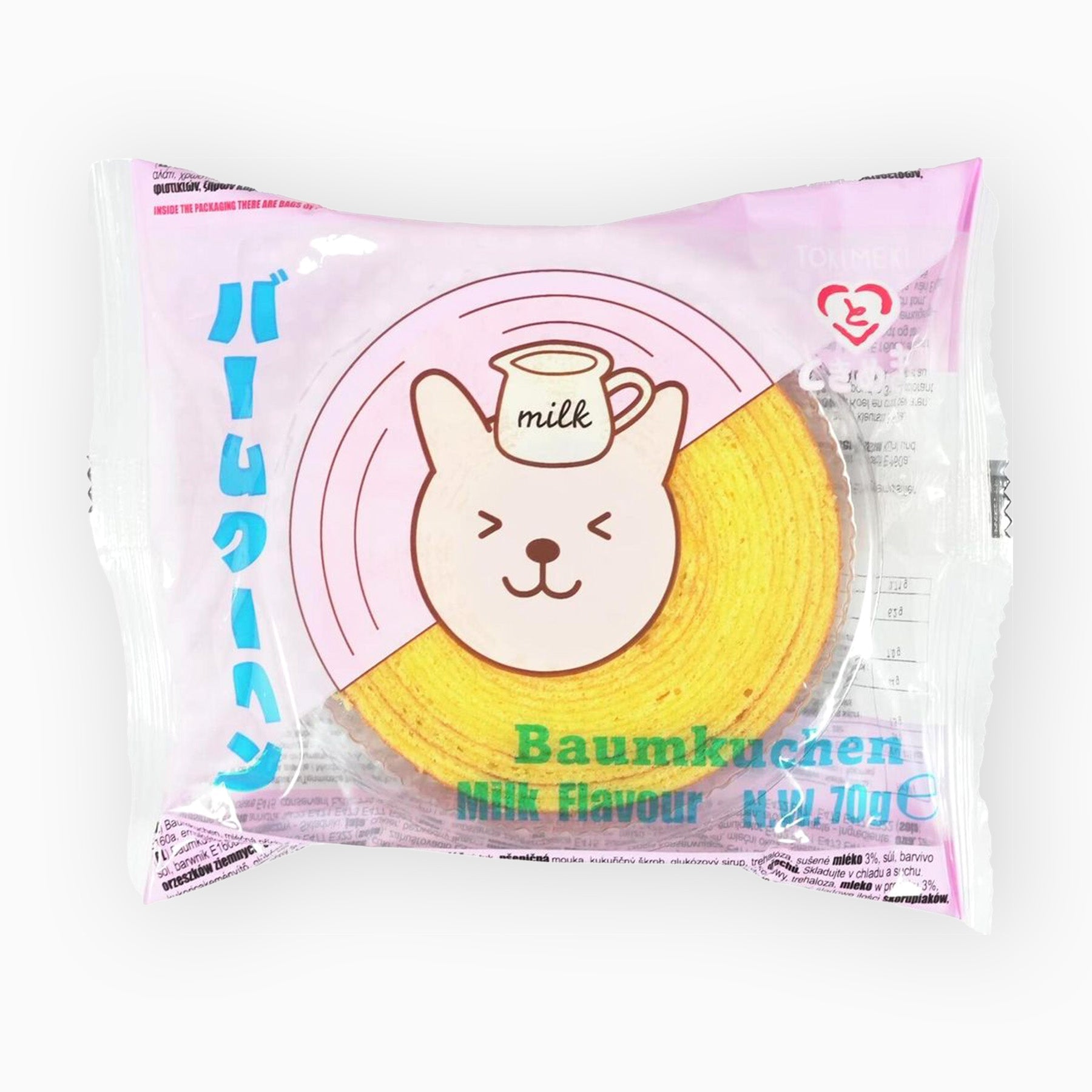Tokimeki Baumkuchen Milk 70 G