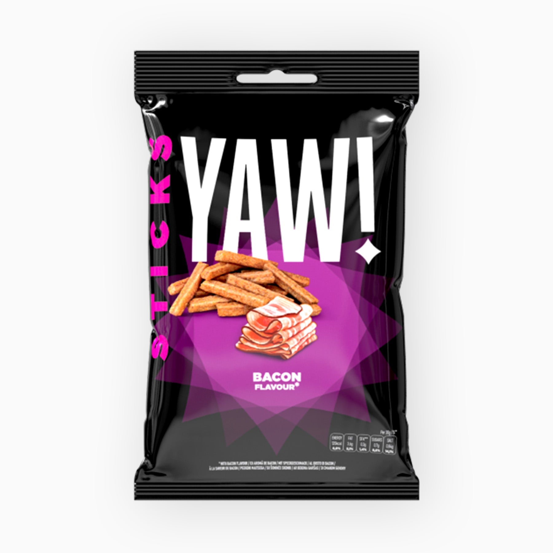 Yaw Snack Sticks Bacon 50 G